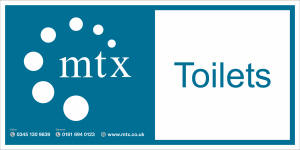 MTX Contracts Site Safety SS-0018 MTX Logo Toilets
