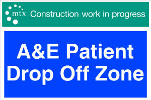 MTX Contracts Site Safety SS-0037 A&E Patient Drop Off Zone