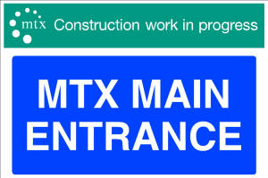 MTX Contracts Site Safety SS-0041 MTX MAIN ENTRANCE