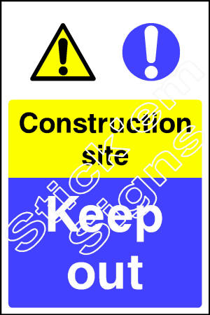 Construction site keep out CONS0026