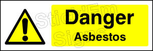 Danger Asbestos CONS0040