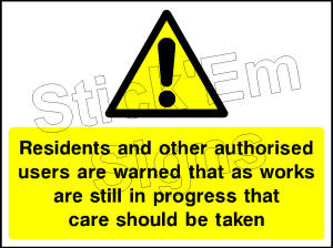 Residents and other authorised CONS0068