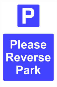 11475-O Please reverse park 200x300mm