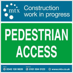 MTX Contracts Site Safety SS-0003 Pedestrian Access