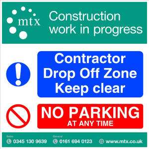 MTX Contracts Site Safety SS-0028 Contractor Drop Off Zone