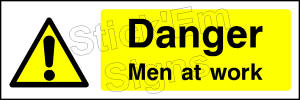 Danger Men at work CONS0039