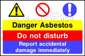 Danger asbestos do not CONS0079