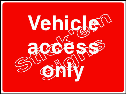 COUN0070 Vehicle access only