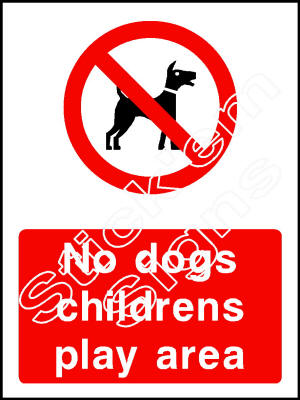 COUN0083 No dogs childrens play area