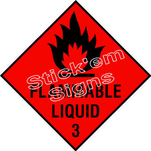 DANG0001 Flammable Liquid 3