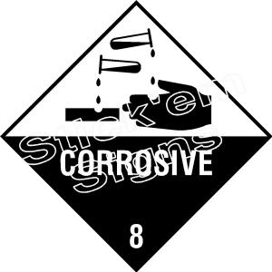 DANG0020 Corrosive 8